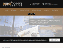 Tablet Screenshot of newimage-detailing.com